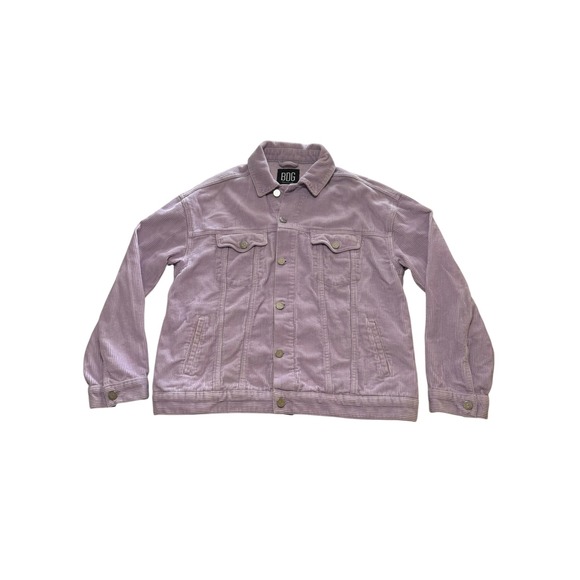 BDG Urban Outfitters Other - BDG Urban Outfitters Purple Corduroy Trucker Jacket Women Medium Lavender